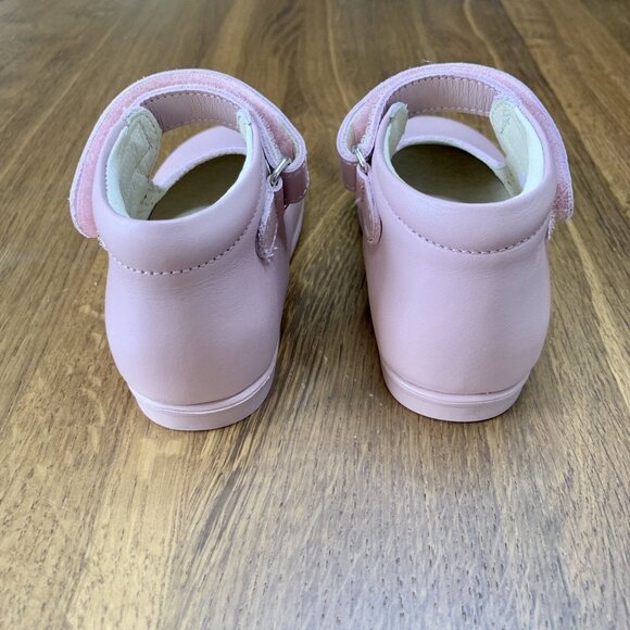 DPAM Pink Mary Jane Shoes Girls 7 23 Classic Ankle Boots NEW European Shoe NIB - Picture 6 of 8